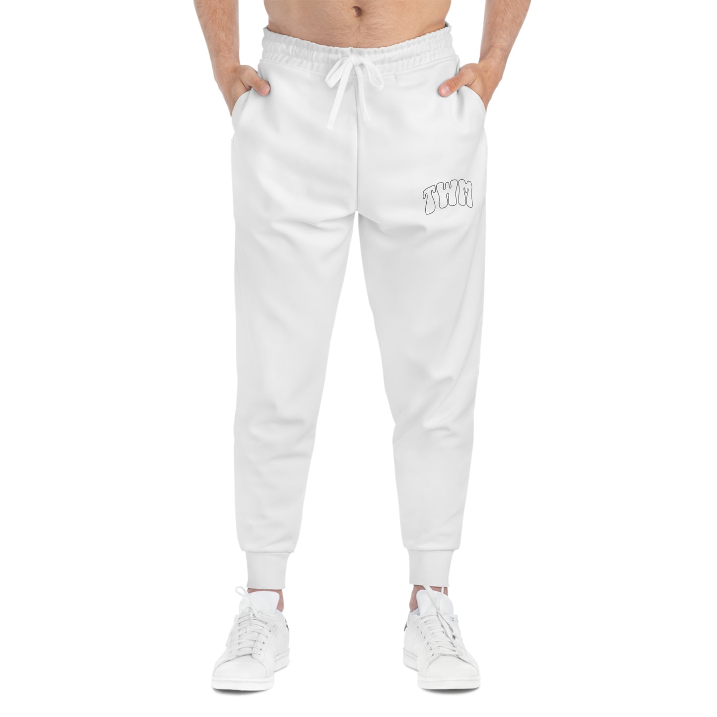 White TWM Athletic Joggers