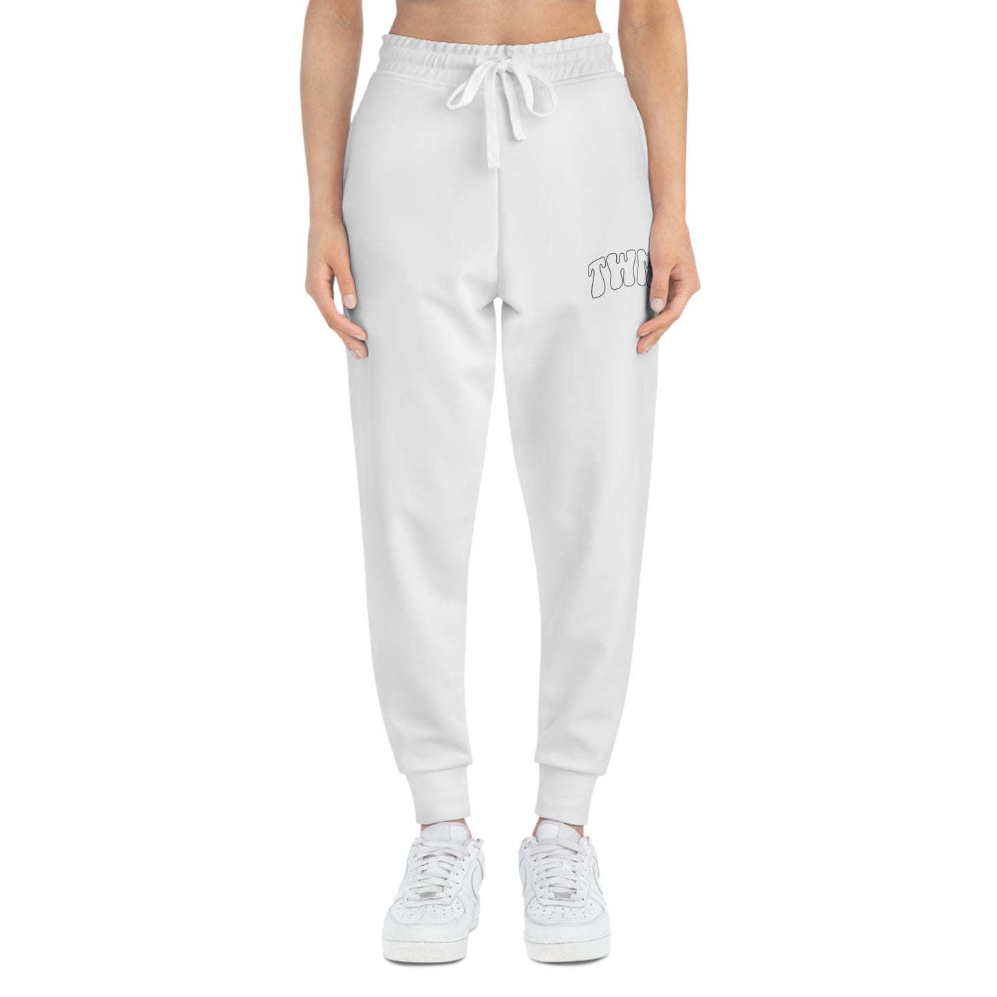 White TWM Athletic Joggers